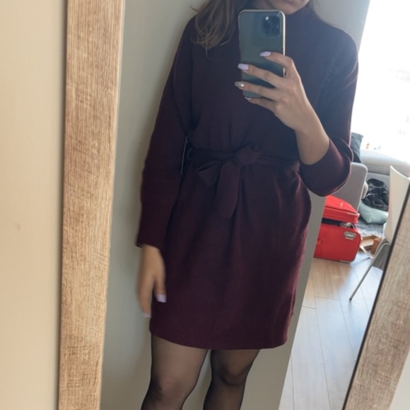 Woollen dress from dynamite/ worn once - Picture 2 of 2